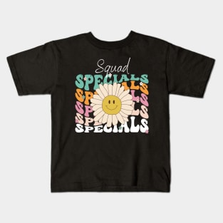 Retro Specials Squad Art Music PE Tech Teacher Team Specials Kids T-Shirt